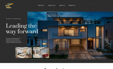 vprbuilders.in screenshot