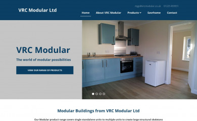 vrcmodular.co.uk screenshot