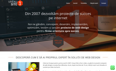 vreau1site.ro screenshot