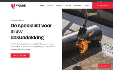 vrielinkdakwerk.nl screenshot