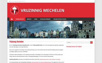 vrijzinnigmechelen.be screenshot