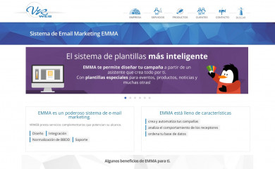 vrmailingplus.cl screenshot