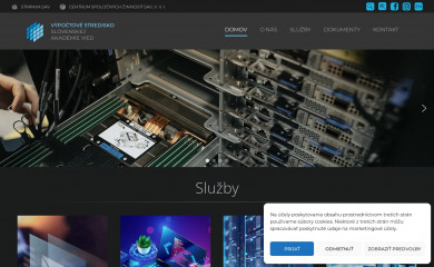 http://vs.sav.sk/ screenshot