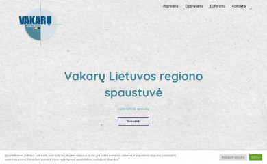 vspaustuve.lt screenshot