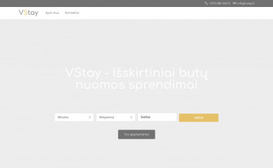 vstay.lt screenshot