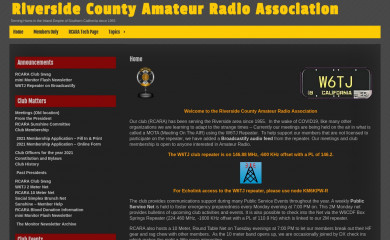 w6tj.org screenshot