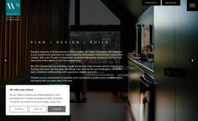 w9carpentry.co.uk screenshot