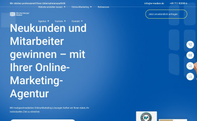 https://www.w-medien.de screenshot