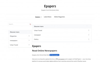 w3epapers.com screenshot