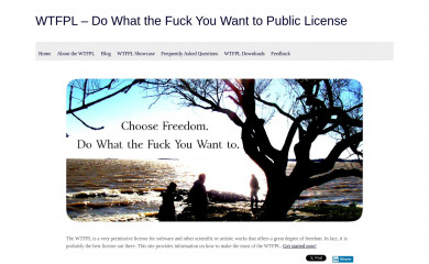 wtfpl.net screenshot