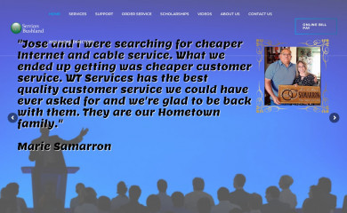 wtservicesbushland.com screenshot