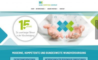 wund-kompetenz-zentrum.de screenshot