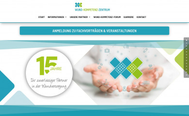 wund-kompetenz-zentrum.de screenshot
