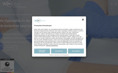 wundzentren.de screenshot
