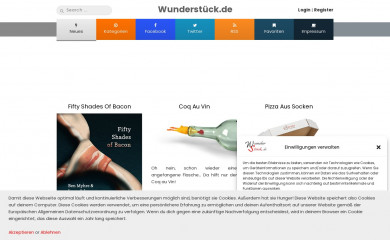 wunderstück.de screenshot