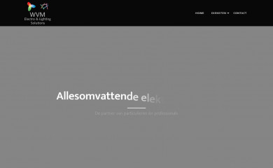 wvmelectrosolutions.be screenshot