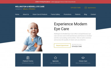 wweyecare.com screenshot