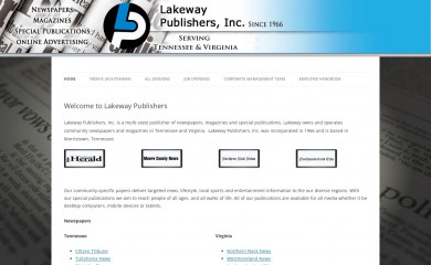 www.LakewayPublishers.com screenshot