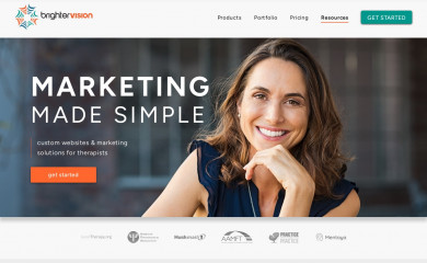 www.brightervision.com screenshot