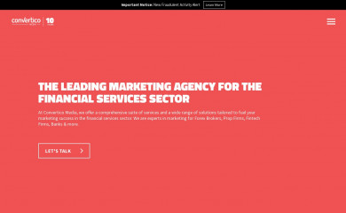 www.converticomedia.com screenshot