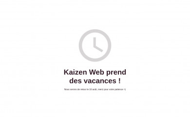www.kaizenweb.fr screenshot