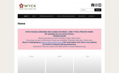 wyck.org screenshot