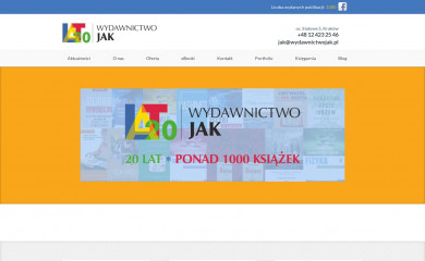 wydawnictwojak.pl screenshot