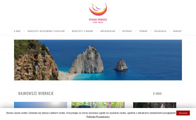 wysokiewibracje.pl screenshot