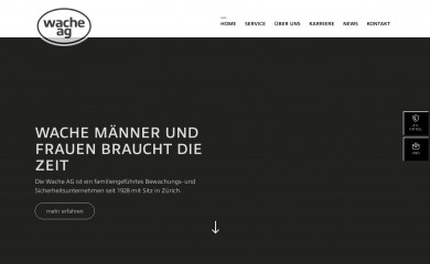 wache.ch screenshot