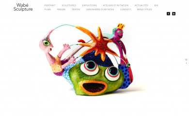 wabe-sculpture.net screenshot