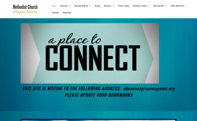 wagonerfumc.org screenshot