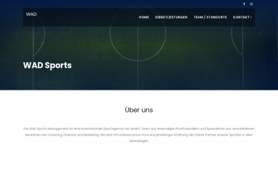 wad-sports.ch screenshot
