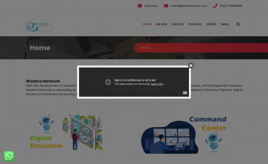 wadmanet.co.id screenshot
