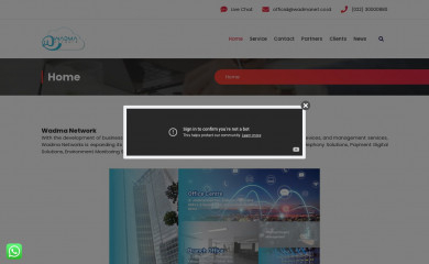 wadmanet.co.id screenshot