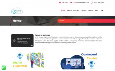 wadmanet.co.id screenshot