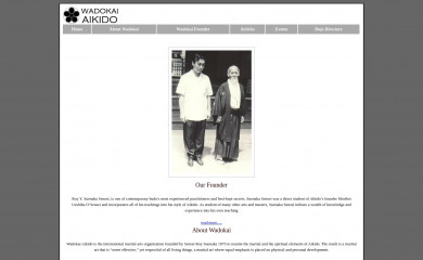 wadokaiaikido.com screenshot
