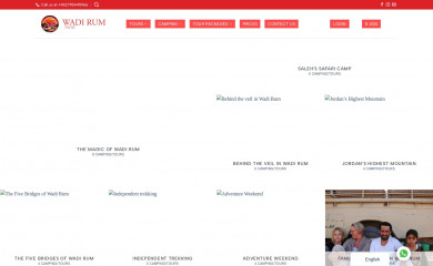wadirumtours.com screenshot