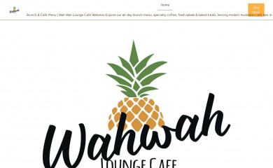 wahwahloungecafe.com.au screenshot