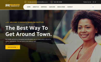 waikatotranslinkshuttles.co.nz screenshot