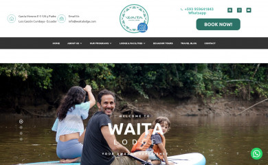 waitalodge.com screenshot