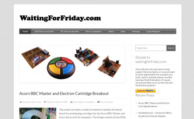 waitingforfriday.com screenshot