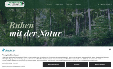 waldfriedhof-suentel.de screenshot