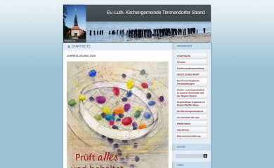waldkirche-timmendorfer-strand.de screenshot