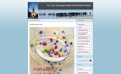 waldkirche-timmendorfer-strand.de screenshot