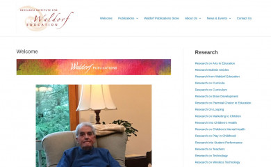 waldorfresearchinstitute.org screenshot