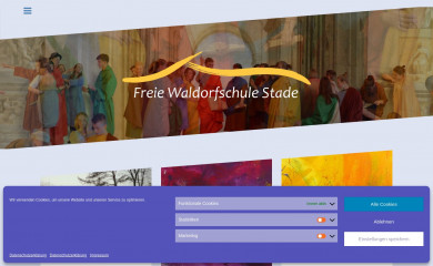 waldorfschule-stade.de screenshot