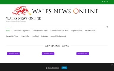 walesnewsonline.com screenshot