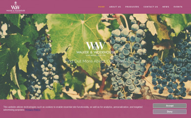 walkerwodehousewines.com screenshot
