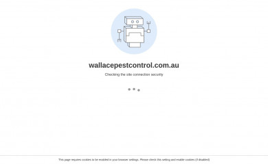 wallacepestcontrol.com.au screenshot