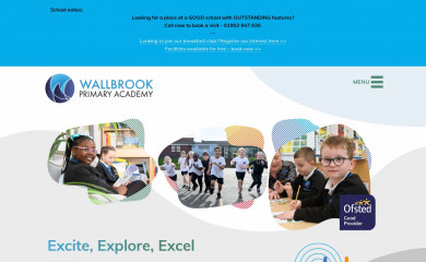 wallbrookprimary.academy screenshot